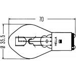 HELLA Glühlampe, Hauptscheinwerfer