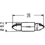 HELLA Glühlampe