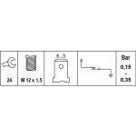 HELLA Öldruckschalter