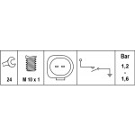 HELLA Öldruckschalter