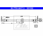 ATE Bremsschlauch