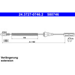 ATE Seilzug, Feststellbremse