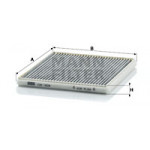 MANN-FILTER Filter, Innenraumluft