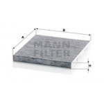 MANN-FILTER Filter, Innenraumluft