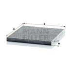 MANN-FILTER Filter, Innenraumluft