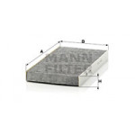 MANN-FILTER Filter, Innenraumluft