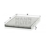 MANN-FILTER Filter, Innenraumluft