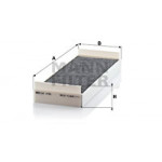 MANN-FILTER Filter, Innenraumluft