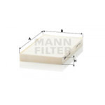 MANN-FILTER Filter, Innenraumluft