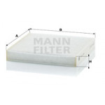 MANN-FILTER Filter, Innenraumluft