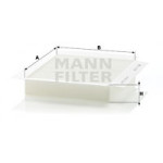 MANN-FILTER Filter, Innenraumluft