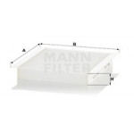 MANN-FILTER Filter, Innenraumluft
