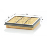 MANN-FILTER Luftfilter
