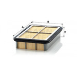 MANN-FILTER Luftfilter