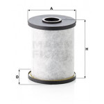 MANN-FILTER Filter, Kurbelgehäuseentlüftung