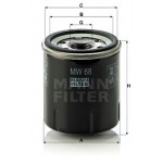 MANN-FILTER Ölfilter