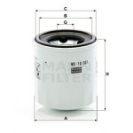 MANN-FILTER Filter, Arbeitshydraulik