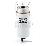 MANN-FILTER Kraftstofffilter