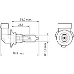 VALEO Glühlampe, Fernscheinwerfer