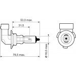 VALEO Glühlampe, Fernscheinwerfer