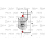 VALEO Kraftstofffilter