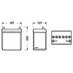 EXIDE Starterbatterie