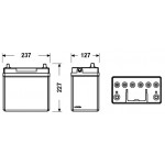 EXIDE Starterbatterie