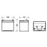 EXIDE Starterbatterie