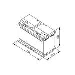 BOSCH Starterbatterie