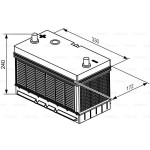 BOSCH Starterbatterie
