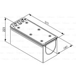 BOSCH Starterbatterie