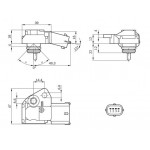 BOSCH Sensor, Saugrohrdruck