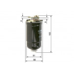 BOSCH Kraftstofffilter