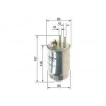 BOSCH Kraftstofffilter