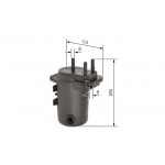 BOSCH Kraftstofffilter