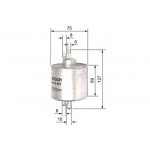 BOSCH Kraftstofffilter