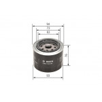 BOSCH Ölfilter