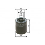BOSCH Ölfilter