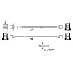 BOSCH Zündleitungssatz