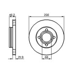 BOSCH Bremsscheibe