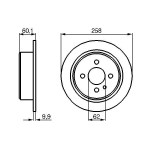 BOSCH Bremsscheibe