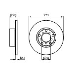 BOSCH Bremsscheibe
