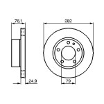 BOSCH Bremsscheibe