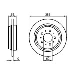 BOSCH Bremsscheibe
