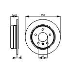 BOSCH Bremsscheibe