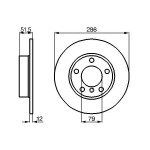 BOSCH Bremsscheibe