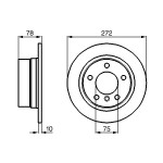 BOSCH Bremsscheibe