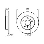 BOSCH Bremsscheibe