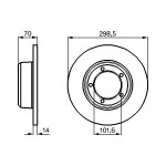 BOSCH Bremsscheibe
