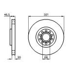 BOSCH Bremsscheibe